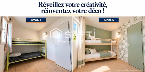 BARBASTE – DUPLEX T3 AVEC TERRASSE, PISCINES ET TENNIS Un appartement, trois projets : vivre, louer ou profiter !