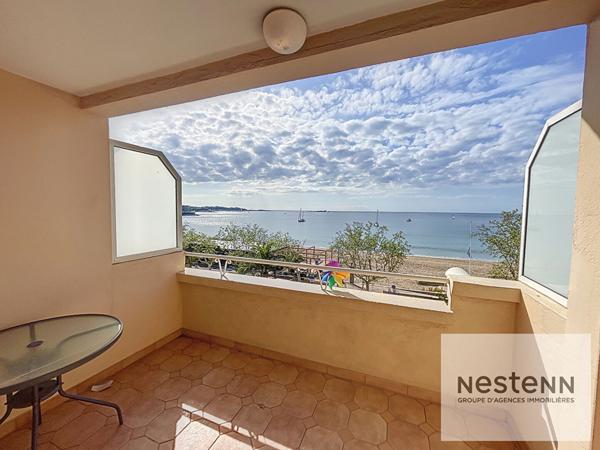 REJUS PLAGE - DUPLEX EN DERNIER ETAGE AVEC VUE MER