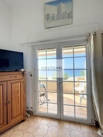 REJUS PLAGE - DUPLEX EN DERNIER ETAGE AVEC VUE MER