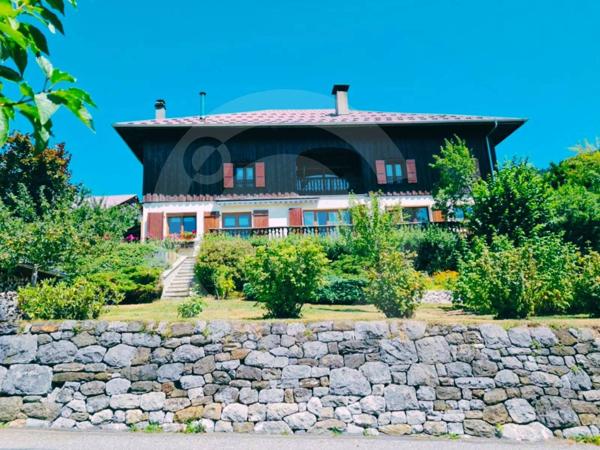 Chalet de Charme de 265 m² à Avonnex – Vue Montagne, Calme Absolu & Revenus Locatifs