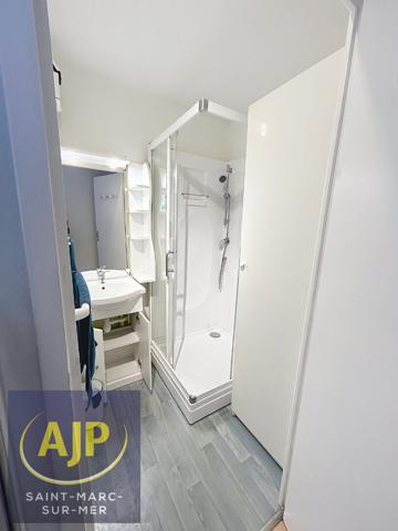Appartement à louer Saint Nazaire : 2 pièces, 25m² avec 1 chambre(s) à 529€ - AJP Immobilier Saint-Marc-sur-Mer