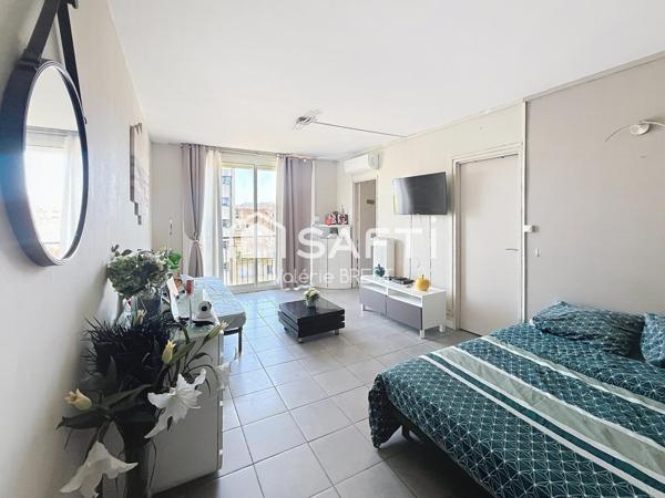 13001-Marseille -Type 1 de 32m2 environ