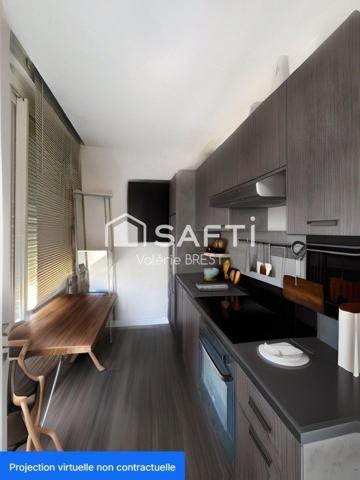 13001-Marseille -Type 1 de 32m2 environ