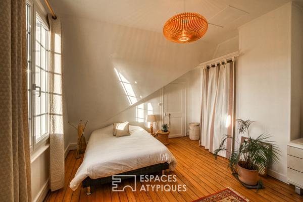 Propriété bourgeoise du 19ème siècle avec son parc arboré