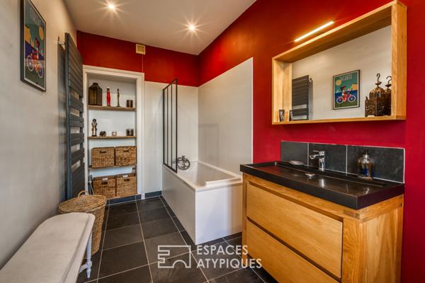 Propriété bourgeoise du 19ème siècle avec son parc arboré