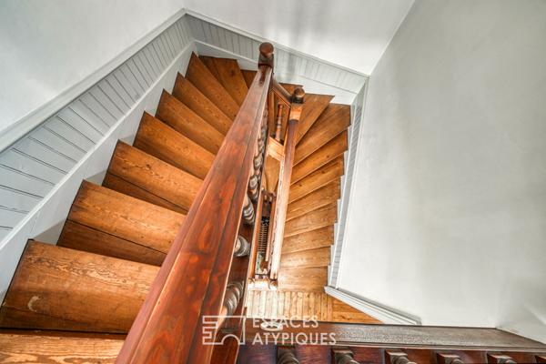 Propriété bourgeoise du 19ème siècle avec son parc arboré