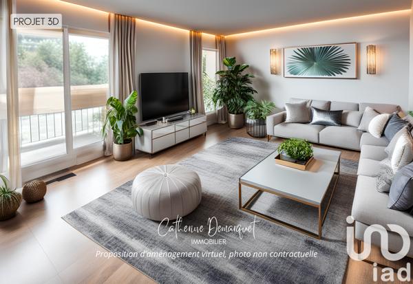 Appartement à vendre 4 pièces 82 m² Nanterre