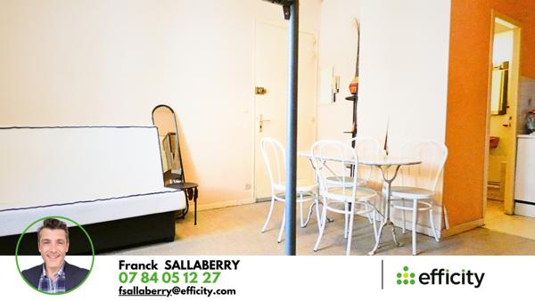 Appartement 2 pièces - 21 m² Exclusivité efficity