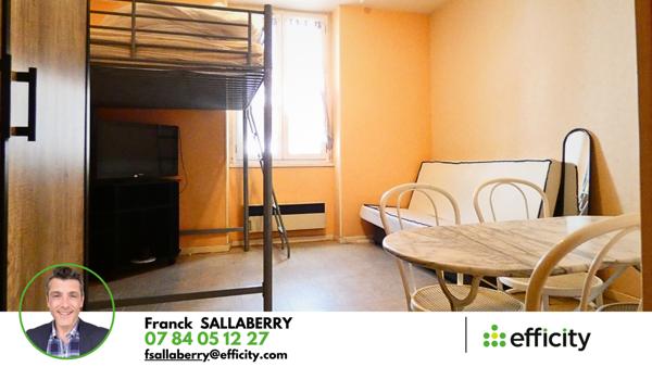 Appartement 2 pièces - 21 m² Exclusivité efficity