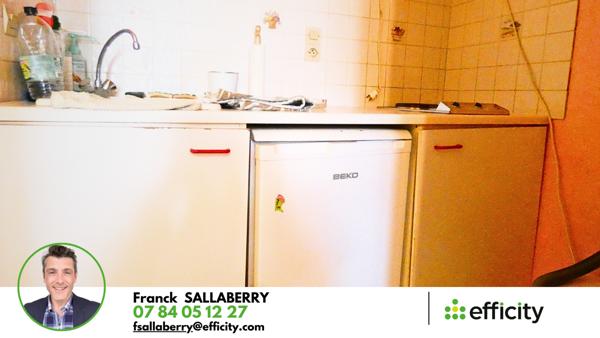 Appartement 2 pièces - 21 m² Exclusivité efficity