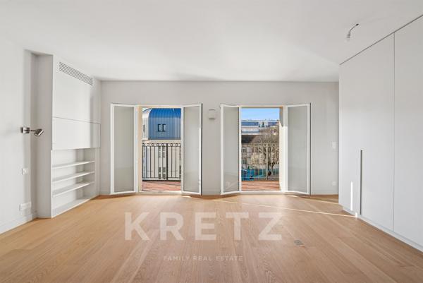 Duplex neuf en dernier étage au Centre de Puteaux
