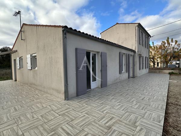 Maison Saintes Rive Droite - Terrain arboré