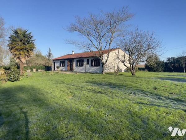 SAINT LEGER LES VIGNES - MAISON DE 126m² sur terrain de 5879M² avec HANGAR d'environ 300m²
