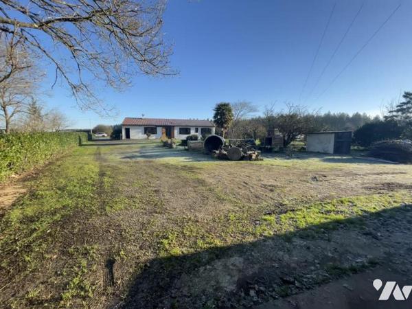 SAINT LEGER LES VIGNES - MAISON DE 126m² sur terrain de 5879M² avec HANGAR d'environ 300m²