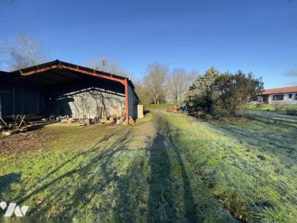 SAINT LEGER LES VIGNES - MAISON DE 126m² sur terrain de 5879M² avec HANGAR d'environ 300m²