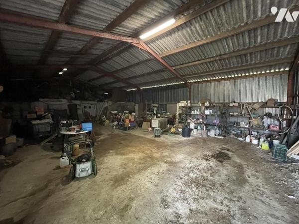 SAINT LEGER LES VIGNES - MAISON DE 126m² sur terrain de 5879M² avec HANGAR d'environ 300m²