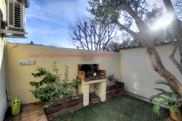 Marseille (13011) Plain Pied, Charmante maison T3 avec jardin au calme à La Pomme