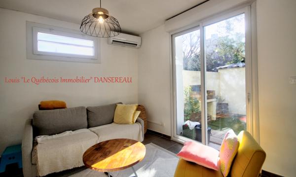 Marseille (13011) Plain Pied, Charmante maison T3 avec jardin au calme à La Pomme