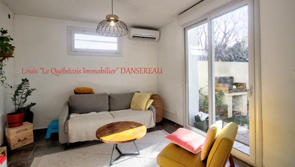 Marseille (13011) Plain Pied, Charmante maison T3 avec jardin au calme à La Pomme