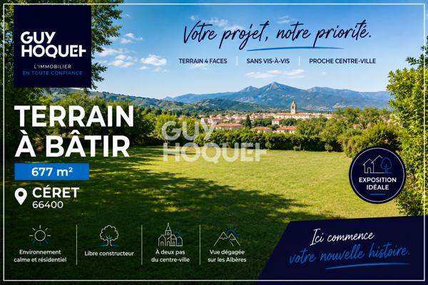 Terrain Ceret 677 m2