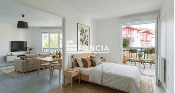 À vendre Studio 46 m² - Bassussarry 64200