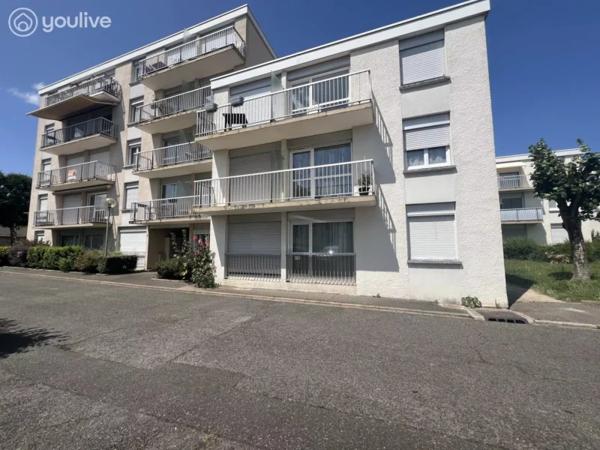GARE (Rechèvres) Appartement 112m2 6 pièces plein sud 4 chambres secteur Gare