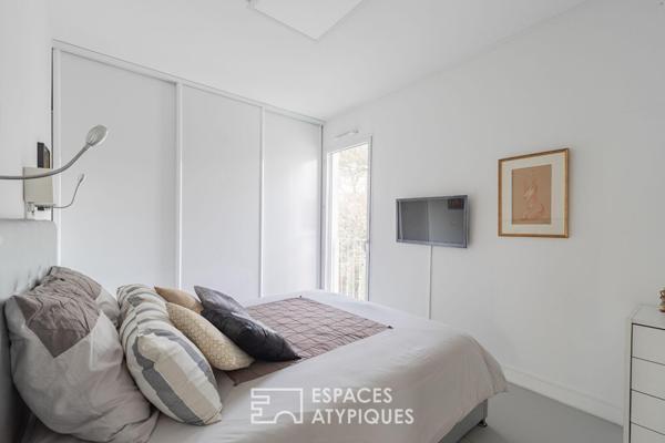 Appartement d’architecte au cœur d’un magnifique jardin à la française