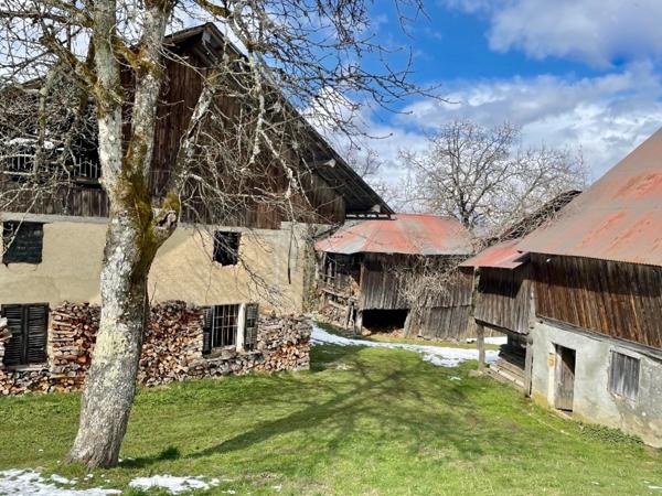 BONVILLARD (73) - GRANGE + MAISON - TERRAIN 2637m2