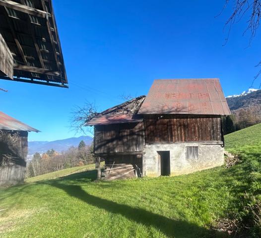 BONVILLARD (73) - GRANGE + MAISON - TERRAIN 2637m2
