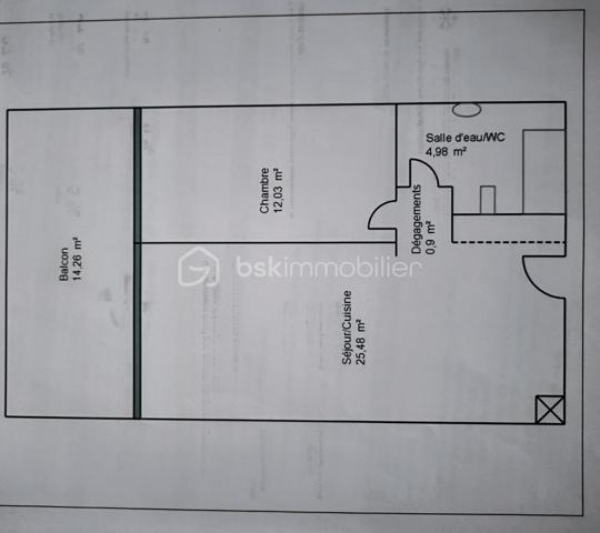 Appartement de 43 m²