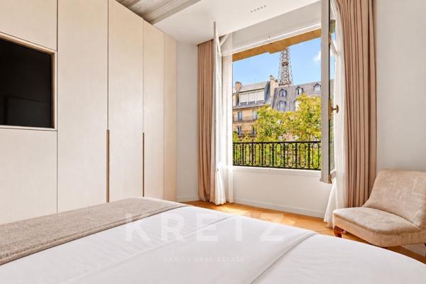APPARTEMENT D'EXCEPTION – VUE TOUR EIFFEL – 3 SUITES