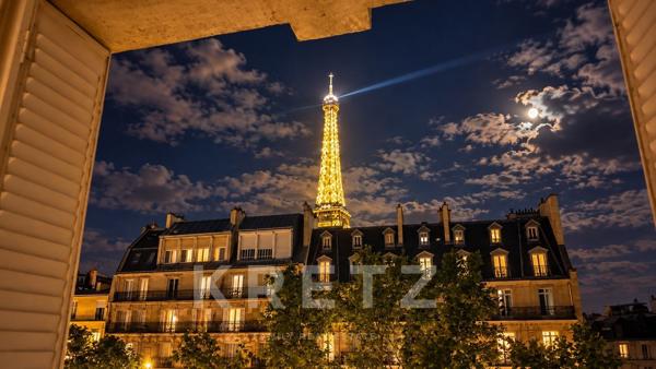 APPARTEMENT D'EXCEPTION – VUE TOUR EIFFEL – 3 SUITES