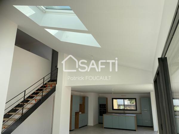 Pavillon contemporain neuf, quartier la Fontaine aux Bretons