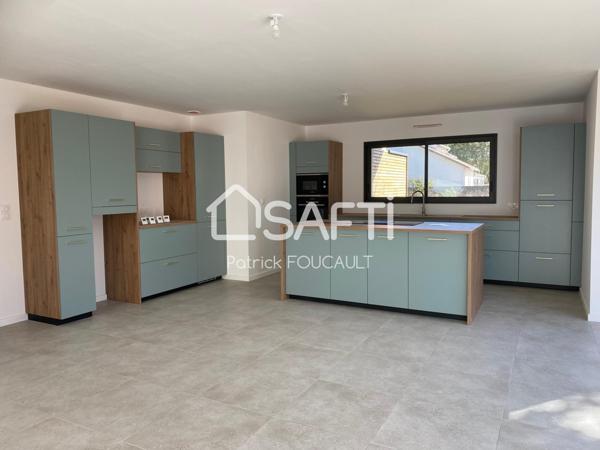 Pavillon contemporain neuf, quartier la Fontaine aux Bretons