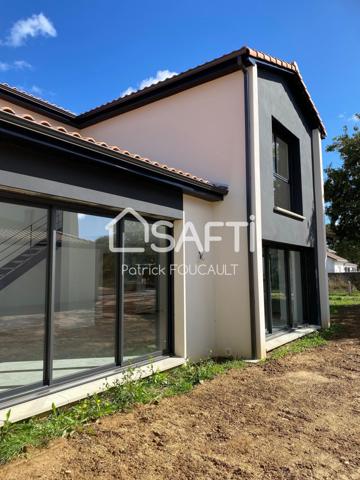 Pavillon contemporain neuf, quartier la Fontaine aux Bretons