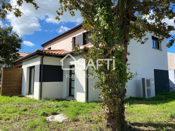 Pavillon contemporain neuf, quartier la Fontaine aux Bretons