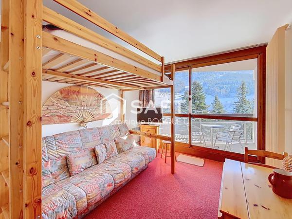 Au pied des pistes, exposé sud-est