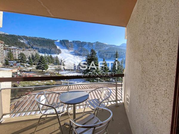 Au pied des pistes, exposé sud-est