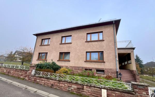 Maison à vendre    8 pièces • 204 m2 Monswiller