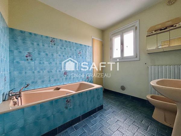 Maison de 156 m² habitables, 5 chambres