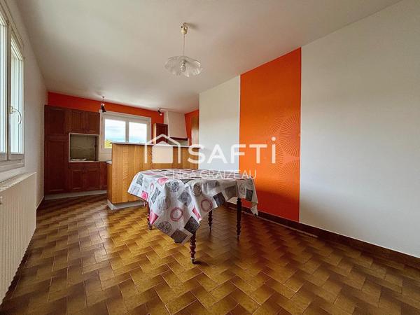 Maison de 156 m² habitables, 5 chambres