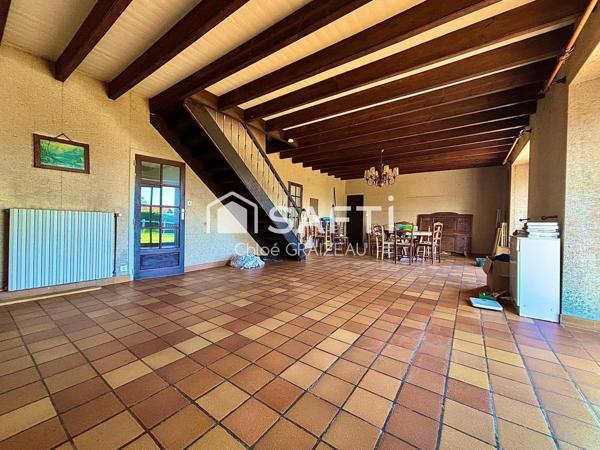 Maison de 156 m² habitables, 5 chambres