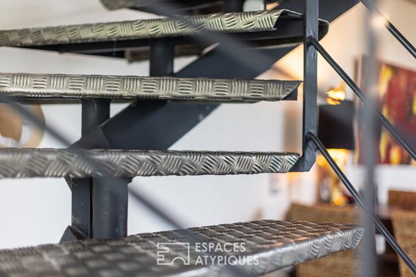 Maison d’architecte béton et nature avec piscine