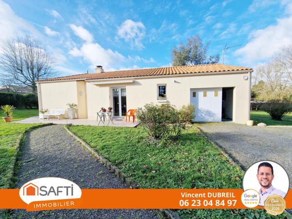 VERTOU - MAISON DE PLAIN-PIED AU CALME