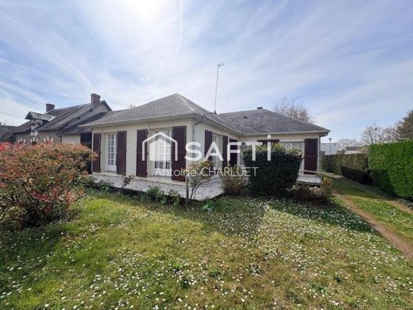 Maison 111,5 m² - centre ville - 4 chambres - terrain de 1197m²