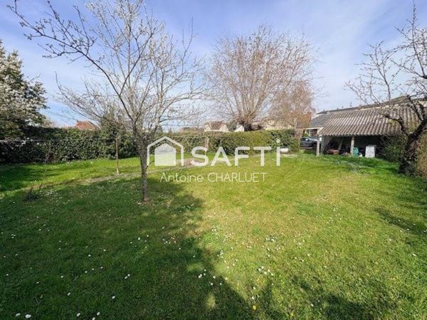 Maison 111,5 m² - centre ville - 4 chambres - terrain de 1197m²