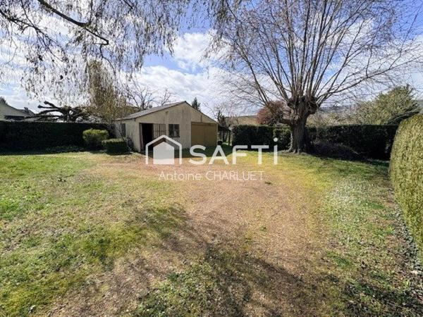 Maison 111,5 m² - centre ville - 4 chambres - terrain de 1197m²