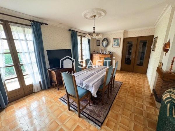 Maison 111,5 m² - centre ville - 4 chambres - terrain de 1197m²