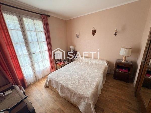 Maison 111,5 m² - centre ville - 4 chambres - terrain de 1197m²