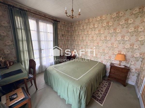 Maison 111,5 m² - centre ville - 4 chambres - terrain de 1197m²